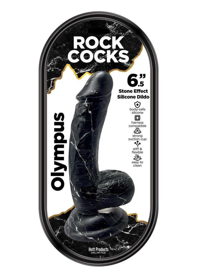 Rock Cocks Olympus Stone Effect Silicone Dildo