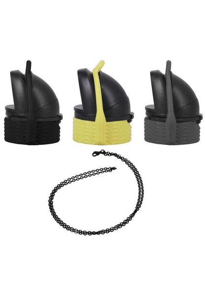 Rock Solid EZ Top Set of 3 Single Hand Use Caps