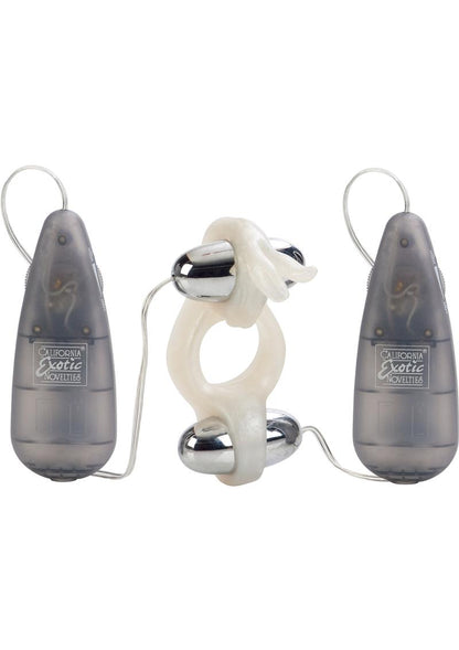 Rockin Rabbit Multi Speed Vibrating Cock Ring with Stimulators