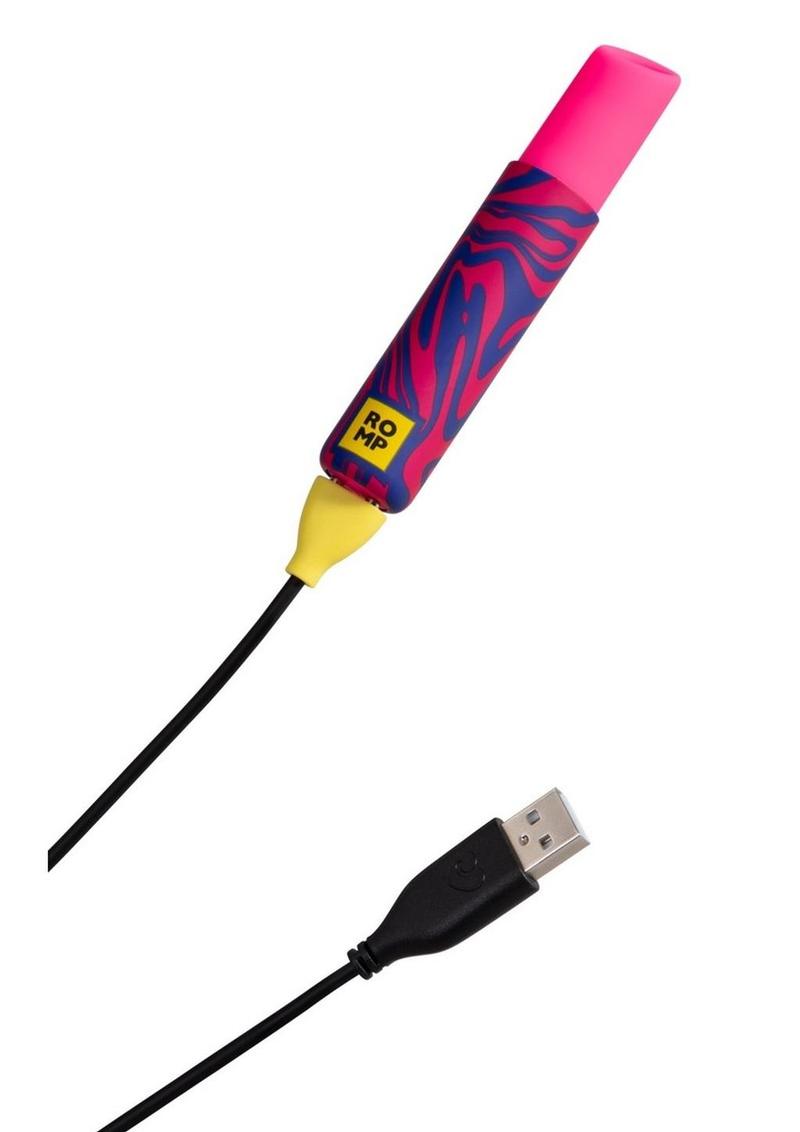 ROMP Lipstick Vibrating Clitoral Stimulator – Rechargeable Pleasure
