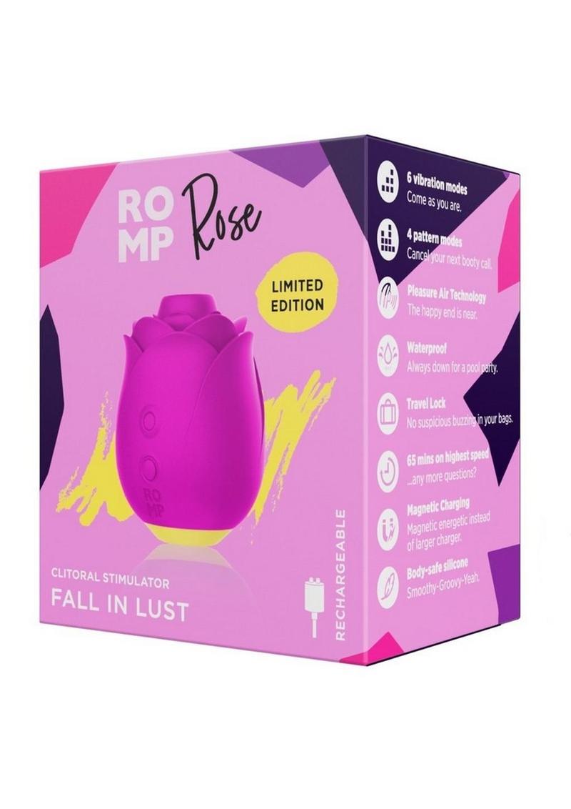 Romp Rose Limited Edition Waterproof Silicone Clitoral Stimulator