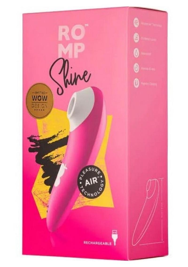 ROMP Shine Rechargeable Silicone Clitoral Air Stimulator