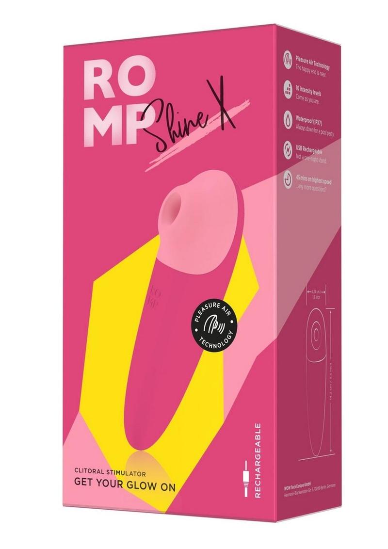 ROMP Shine X Rechargeable Clitoral Air Stimulator