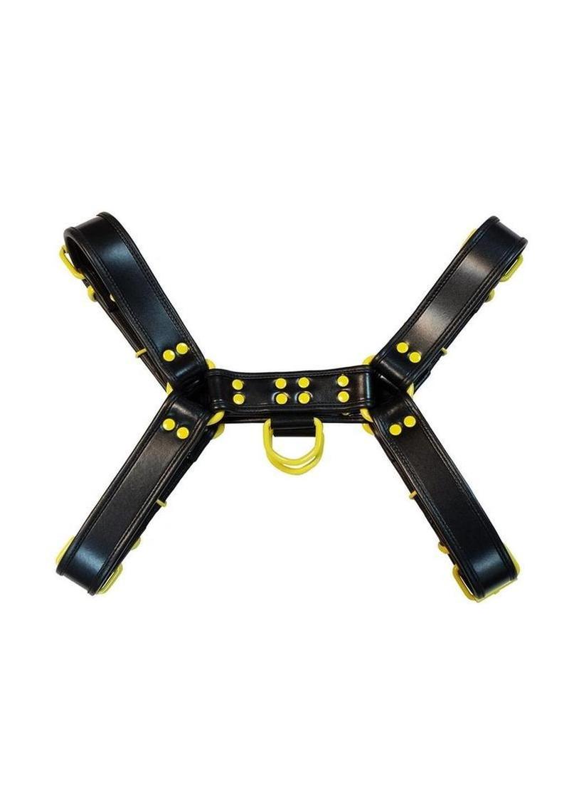Rouge Leather X-Large Harness Accents for Bold Play