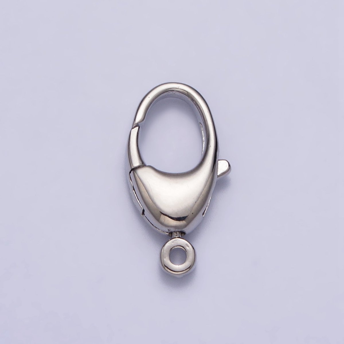 Rounded Oval Lobster Clasps Jewelry Making Closure Supply In Gold &amp; Silver | Z-133 Z-134