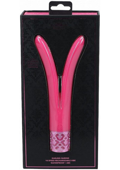Royal Gems Dueling Queens Silicone Vibrator