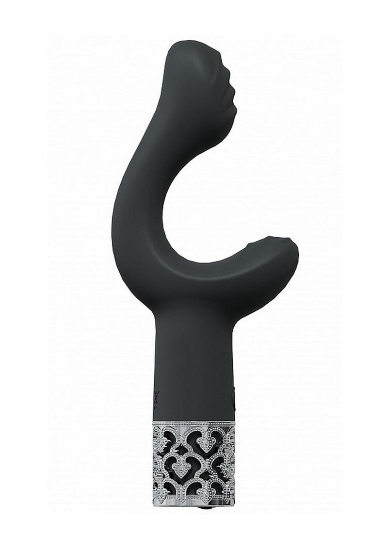 Royal Gems Majestic Waterproof Rechargeable Silicone Vibrator
