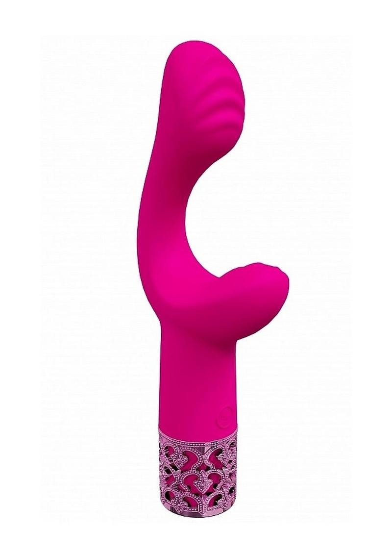 Royal Gems Majestic Waterproof Rechargeable Silicone Vibrator