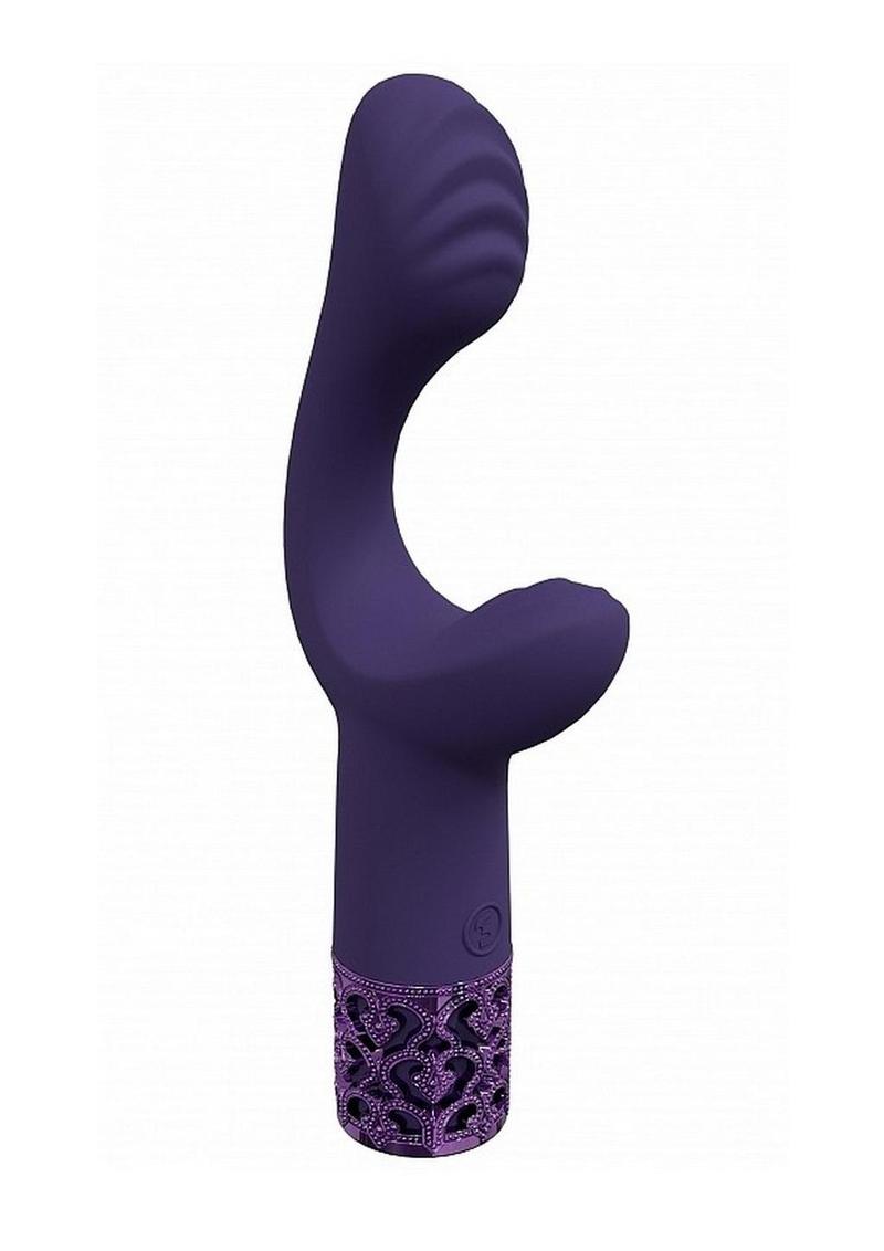 Royal Gems Majestic Waterproof Rechargeable Silicone Vibrator
