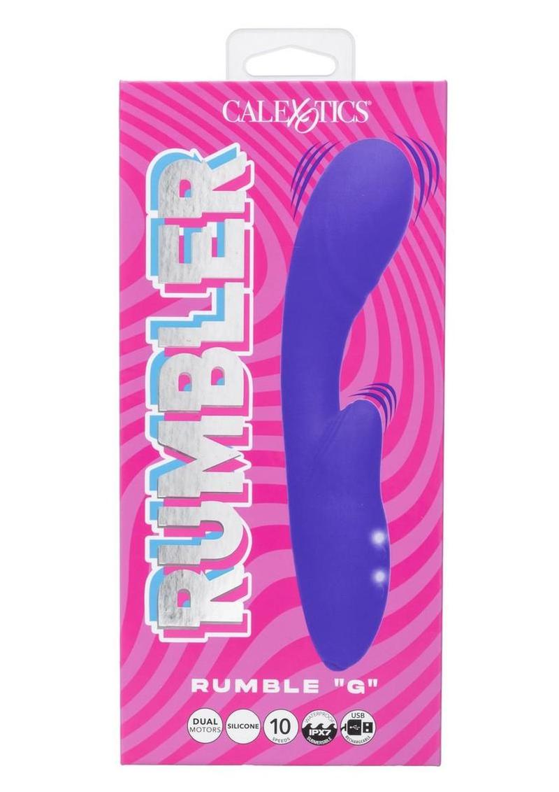 Rumble G Dual-Motor Silicone Vibrator
