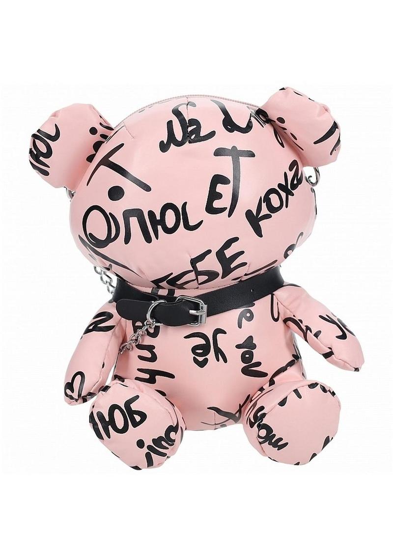 S-Line Bear Bag Pink
