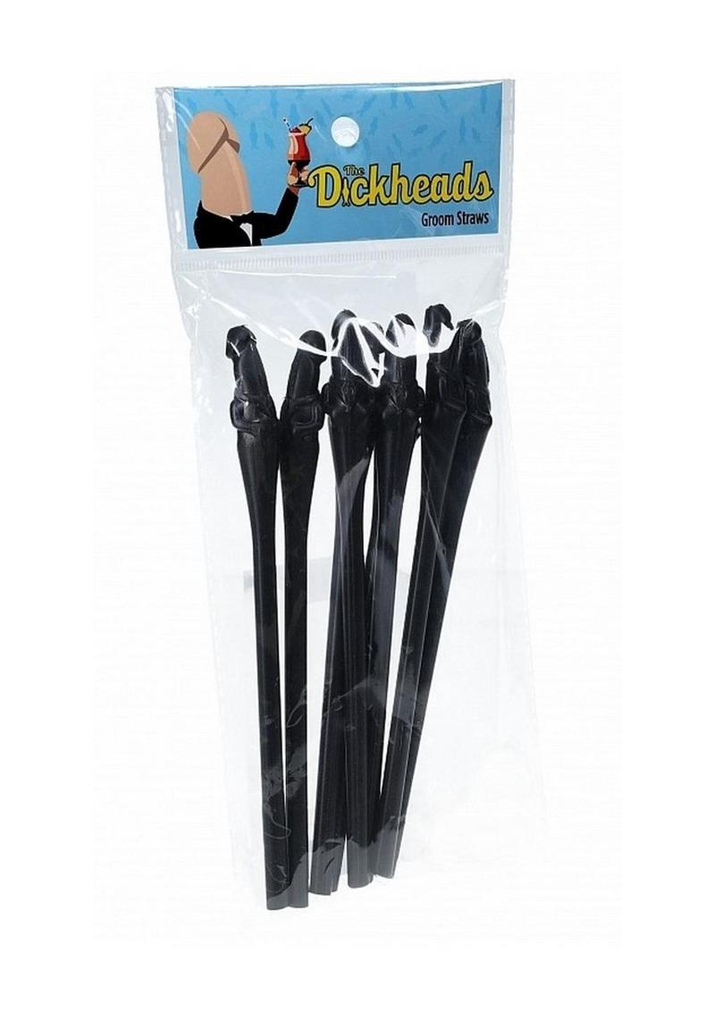 The Dickheads Groom Straws