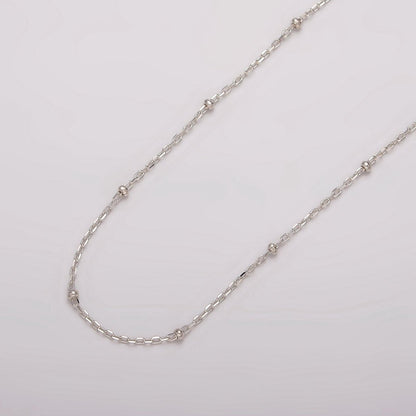 S925 Sterling Silver 1.5mm Satellite Cable Unfinished Chain For Jewelry Making | ROLL-1480