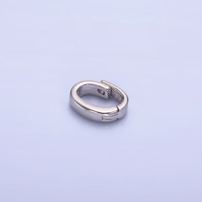S925 Sterling Silver 8mm Pull Snap Bail Enhancer Finding | SL-545