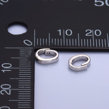 S925 Sterling Silver 8mm Pull Snap Bail Enhancer Finding | SL-545