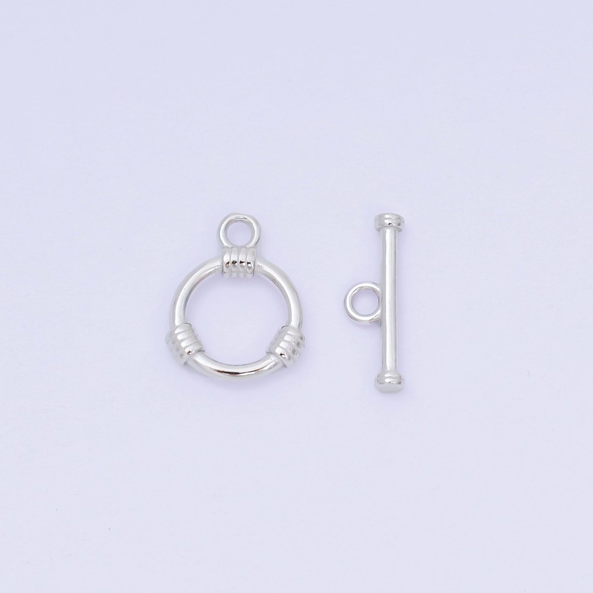 S925 Sterling Silver OT Clasp Classic Dainty Toggle Clasps Closure Finding | SL-675 - SL-677