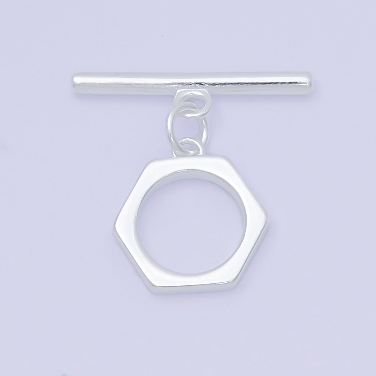 S925 Sterling Silver OT Clasp Dainty Toggle Clasps Closure Finding | SL-671