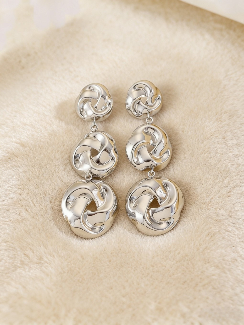 Twist Necklace, Earrings &amp; Ring Set