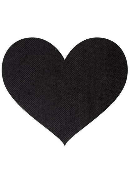 Peekaboos Satin And Lace Heart Pasties Self-Adhesive Nipple Covers