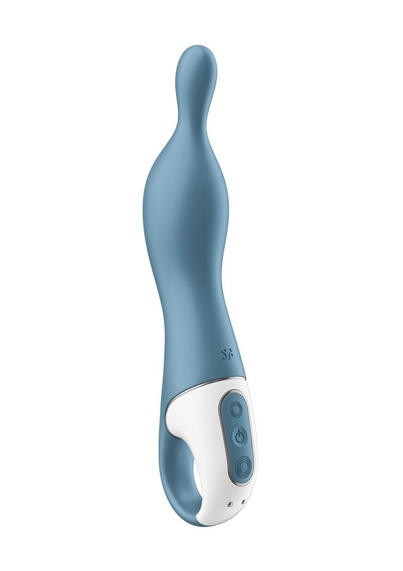 Satisfyer A-Mazing 1 Rechargeable Berry Silicone A-Spot Vibrator