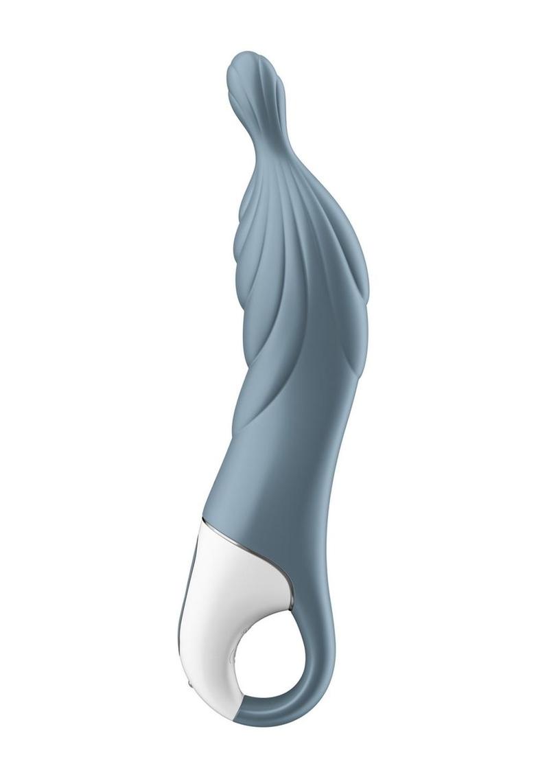 Satisfyer A-Mazing 2 Rechargeable Grey Silicone A-Spot Vibrator