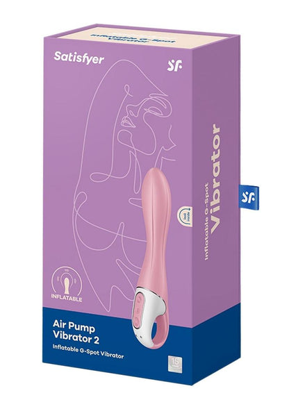 Satisfyer Air Pump Vibrator 2 Rechargeable Silicone Vibrator