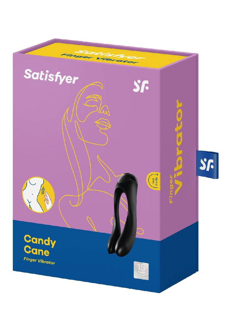 Satisfyer Candy Cane Rechargeable Silicone Finger Vibrator