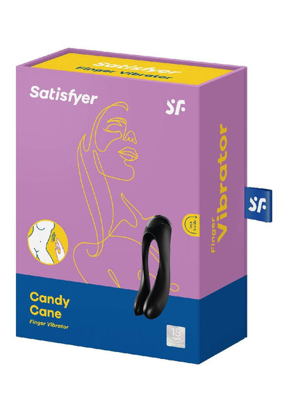 Satisfyer Candy Cane Rechargeable Silicone Finger Vibrator
