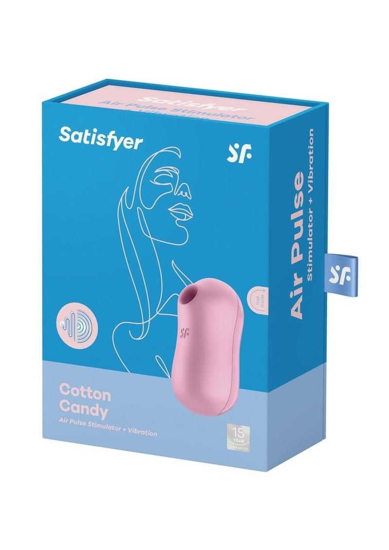 Satisfyer Cotton Candy Air Pulse Clitoral Stimulator with Vibration