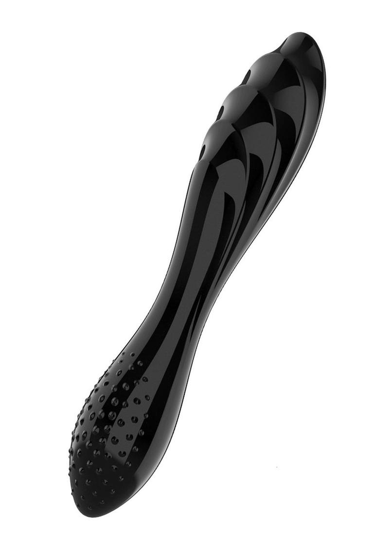 Satisfyer Dazzling Crystal Glass Hot And Cold Temperature Play Dildo