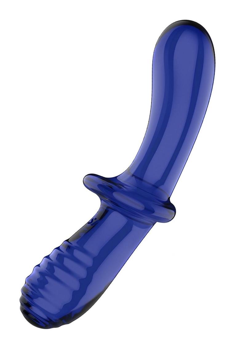 Satisfyer Double Crystal Glass With Versatile Use Dildo