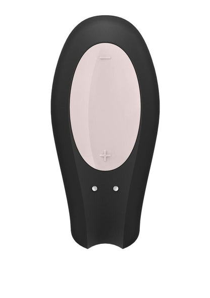 Satisfyer Double Joy Rechargeable Silicone Bluetooth Partner Vibrator