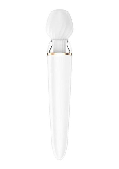 Satisfyer Double Wand-er Waterproof Massager with Attachment