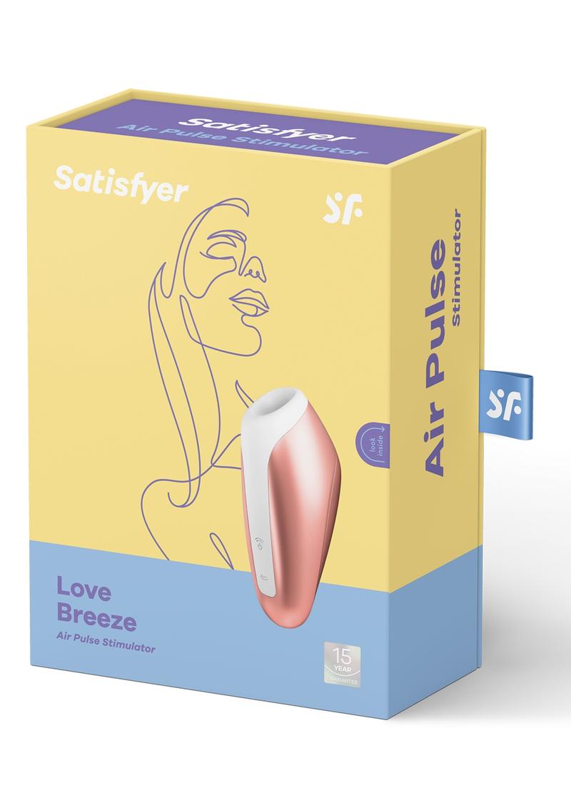 Satisfyer Love Breeze Air Pulse Stimulator Rechargeable Clitoral Vibrator