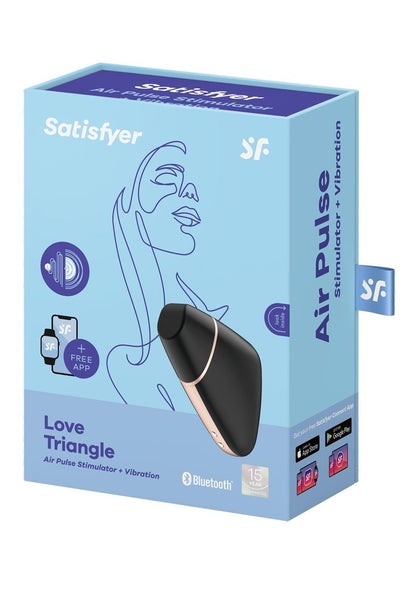 Satisfyer Love Triangle Air Pulse Stimulator + Vibration