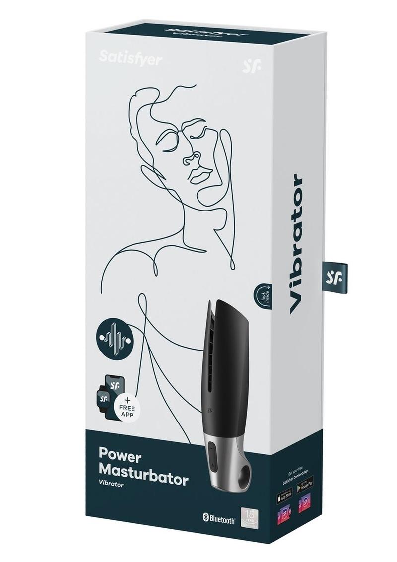 Satisfyer Power Masturbator Rechargeable Silicone Stroker