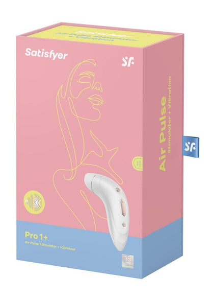 Satisfyer Pro 1+ Air Pulse Stimulator with Vibration
