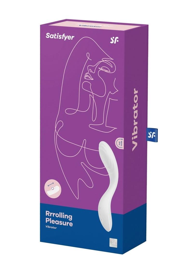 Satisfyer Rrrolling Pleasure Rechargeable Mint Silicone Vibrator