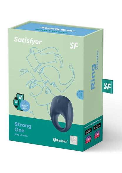 Satisfyer Strong One Bluetooth Rechargeable Silicone Couples Ring