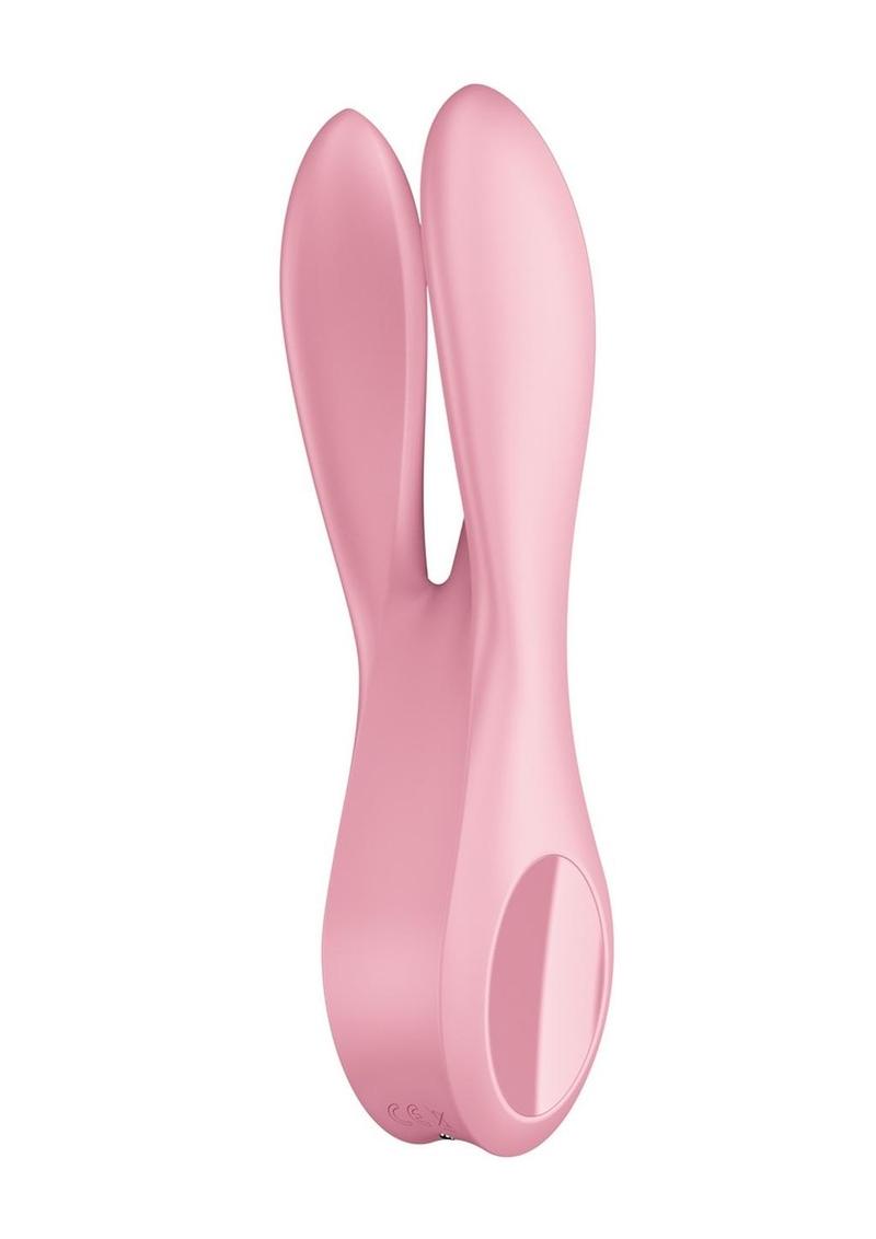 Satisfyer Threesome Rechargeable Silicone Vibrator