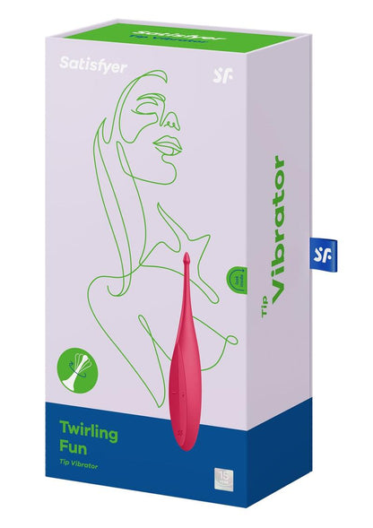 Satisfyer Twirling Fun Silicone Tip Vibrator