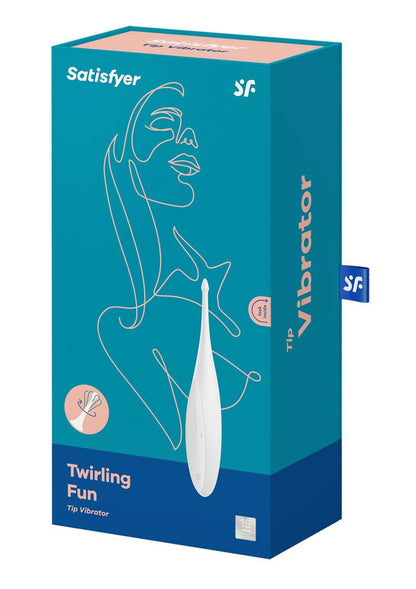 Satisfyer Twirling Fun Silicone Tip Vibrator