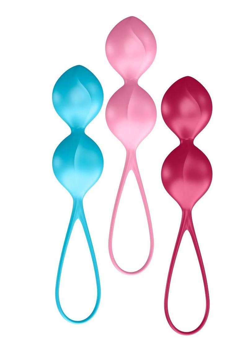 Satisfyer V Balls Training Set Weighted Kegel Balls