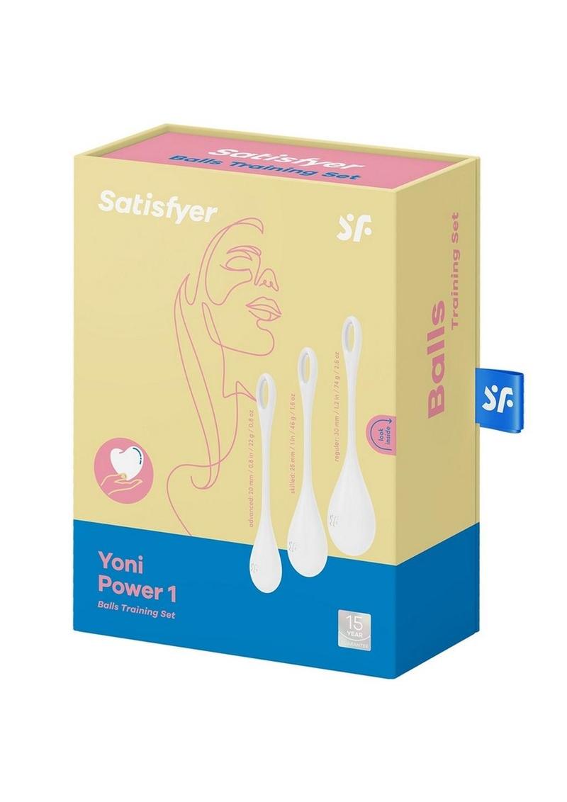 Satisfyer Yoni Power Silicone Weighted Ben Wa Balls Set