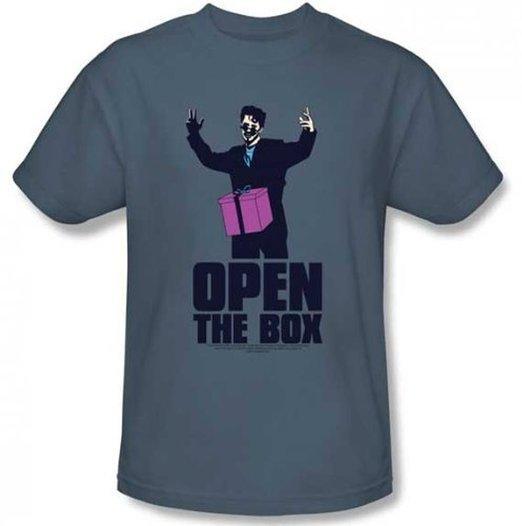 Saturday Night Live Open the Box Slate T-shirt