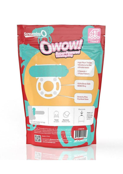 Screaming O 4T O Wow Super Powered Vibrating Ring