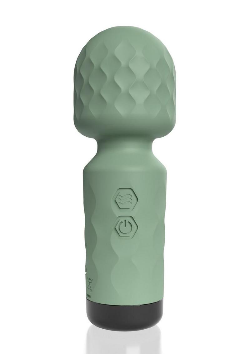 Screaming O Cuties Winny Powerful Mini Wand in Sage Green