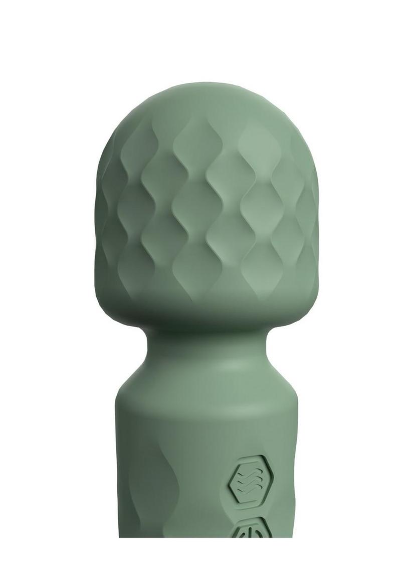 Screaming O Cuties Winny Powerful Mini Wand in Sage Green