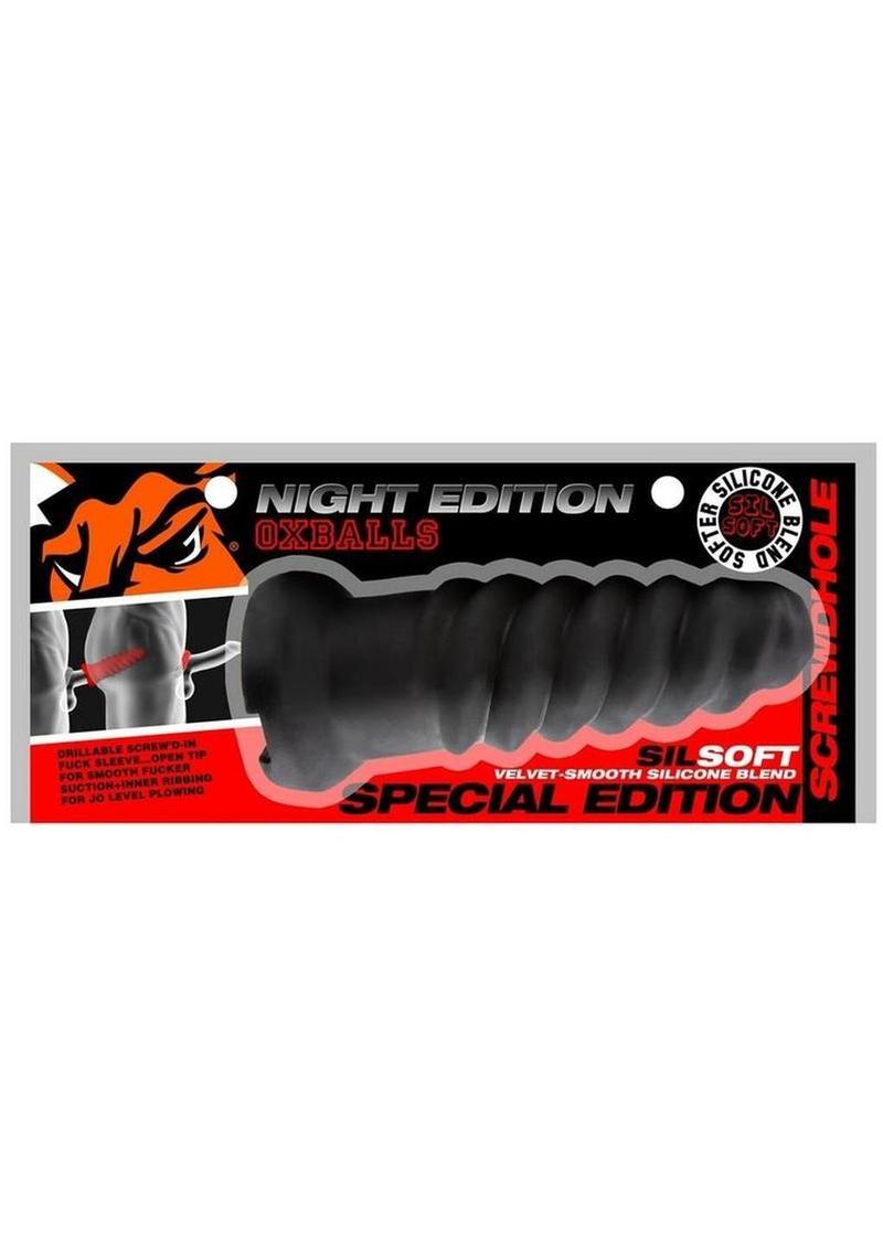 Oxballs Screwdhole Gape Filler – Night Edition
