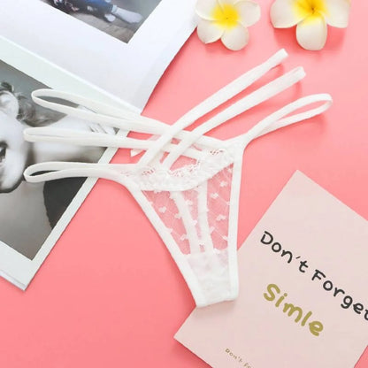Seamless Elastic Thongs